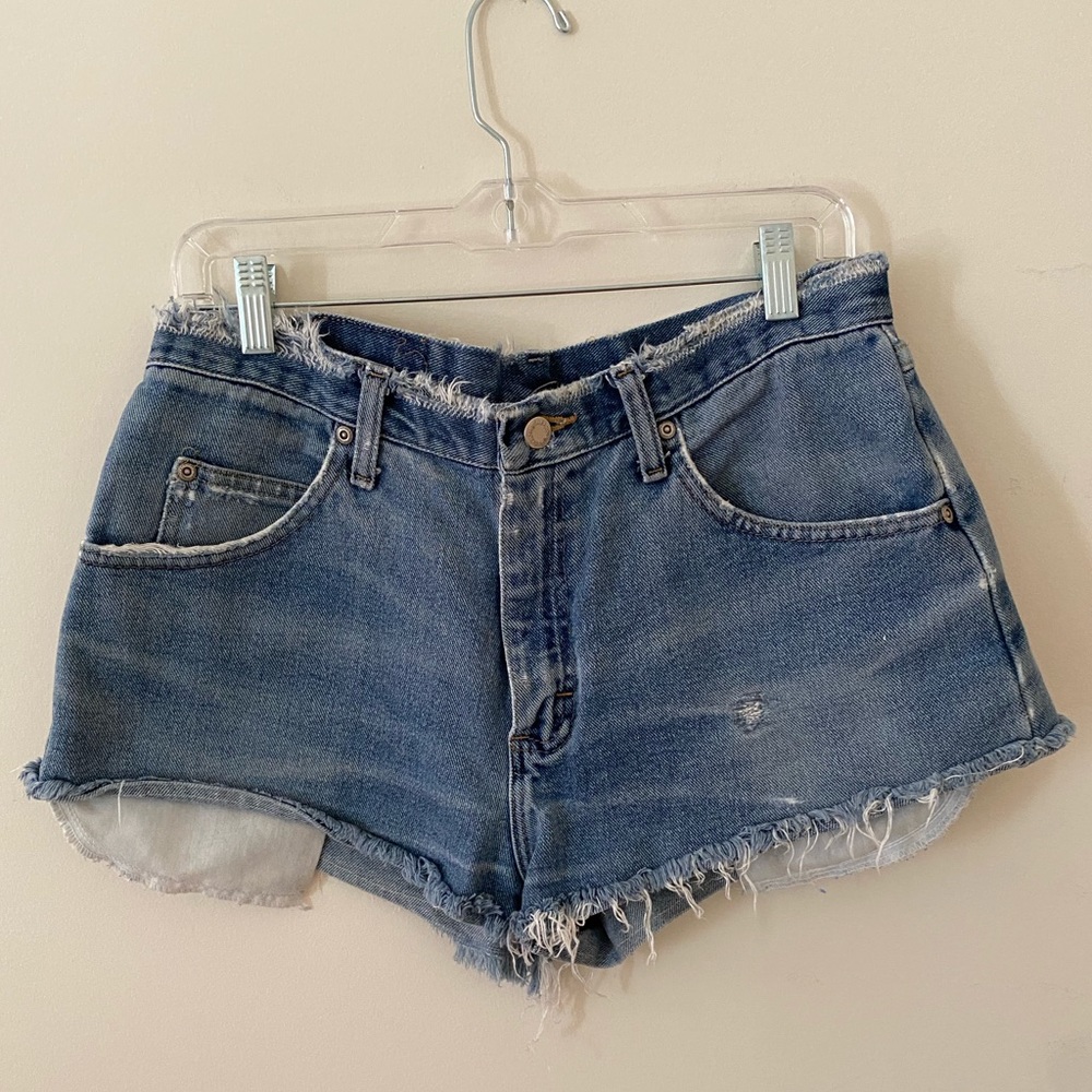 Vintage Wrangler High-waisted Denim Shorts